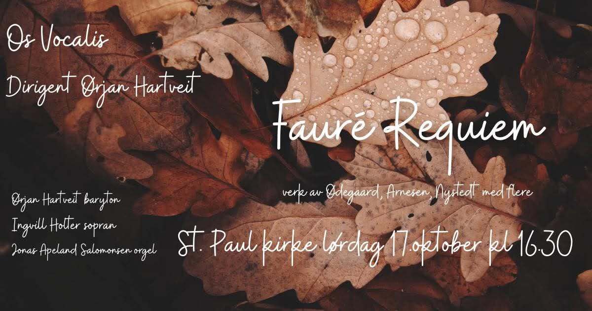 Event image Fauré Requiem 