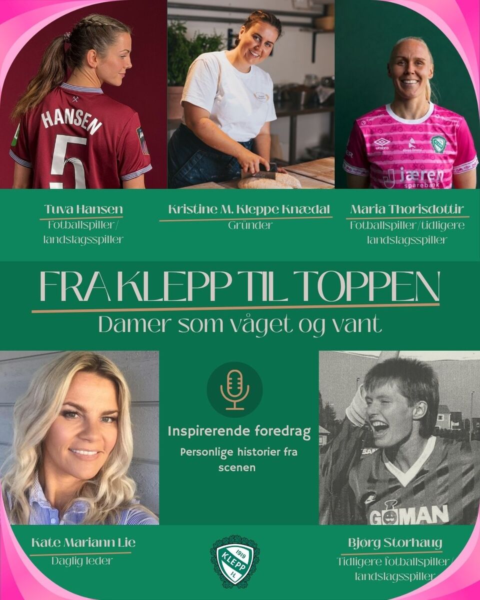 Event image Fra Klepp til toppen - Damer som våget og vant