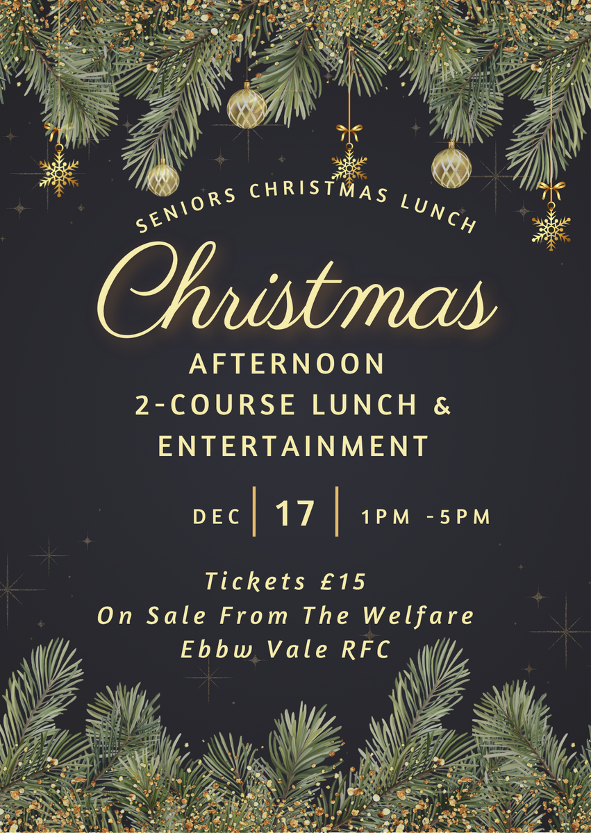 Event image Seniors Christmas Lunch