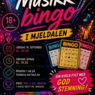 Event image MusikkBingo 19. september kl 20:00