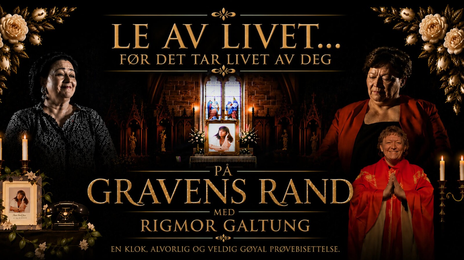Event image PÅ GRAVENS RAND med Rigmor Galtung