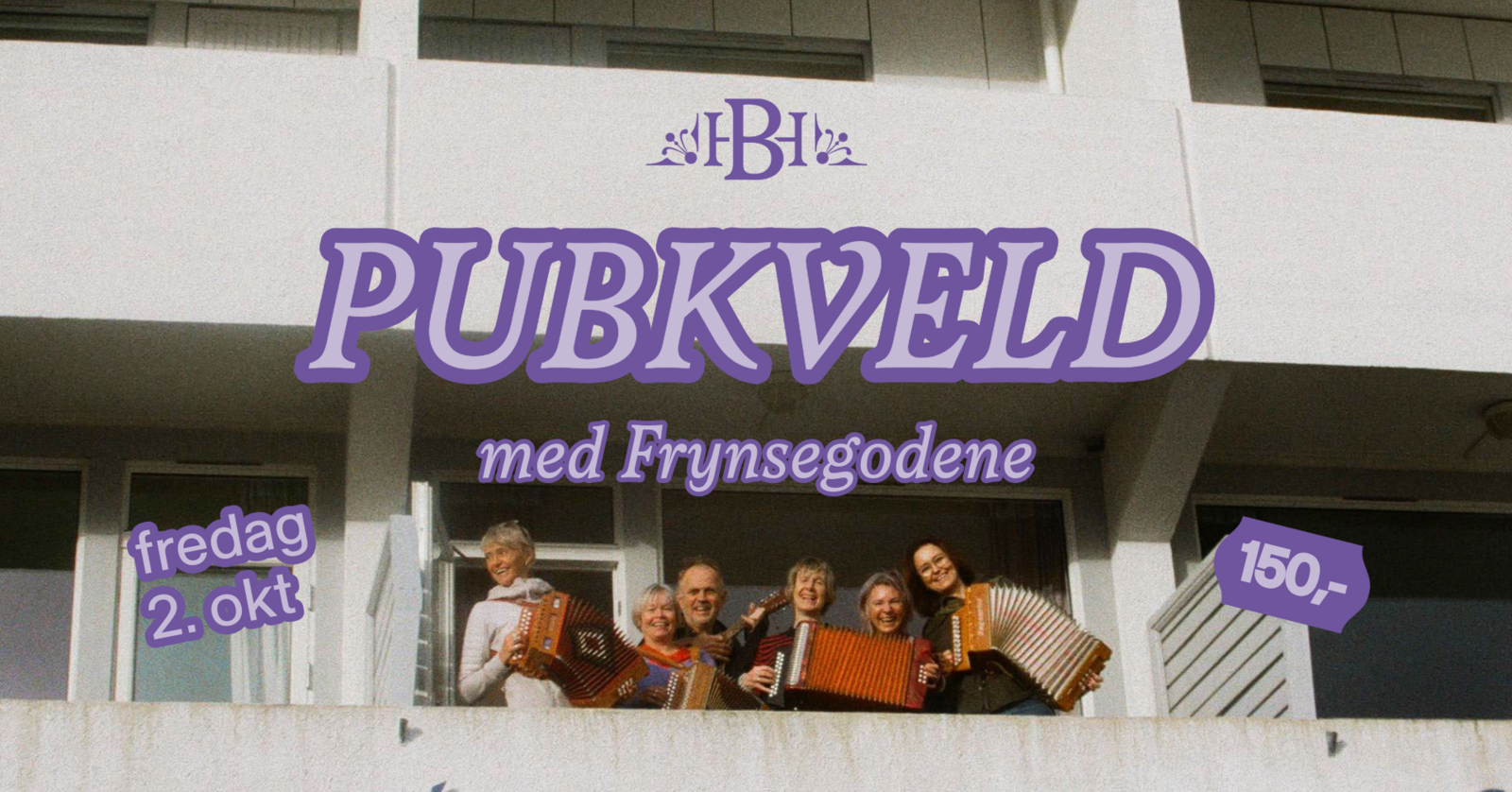 Event image Pubkveld med Frynsegodene