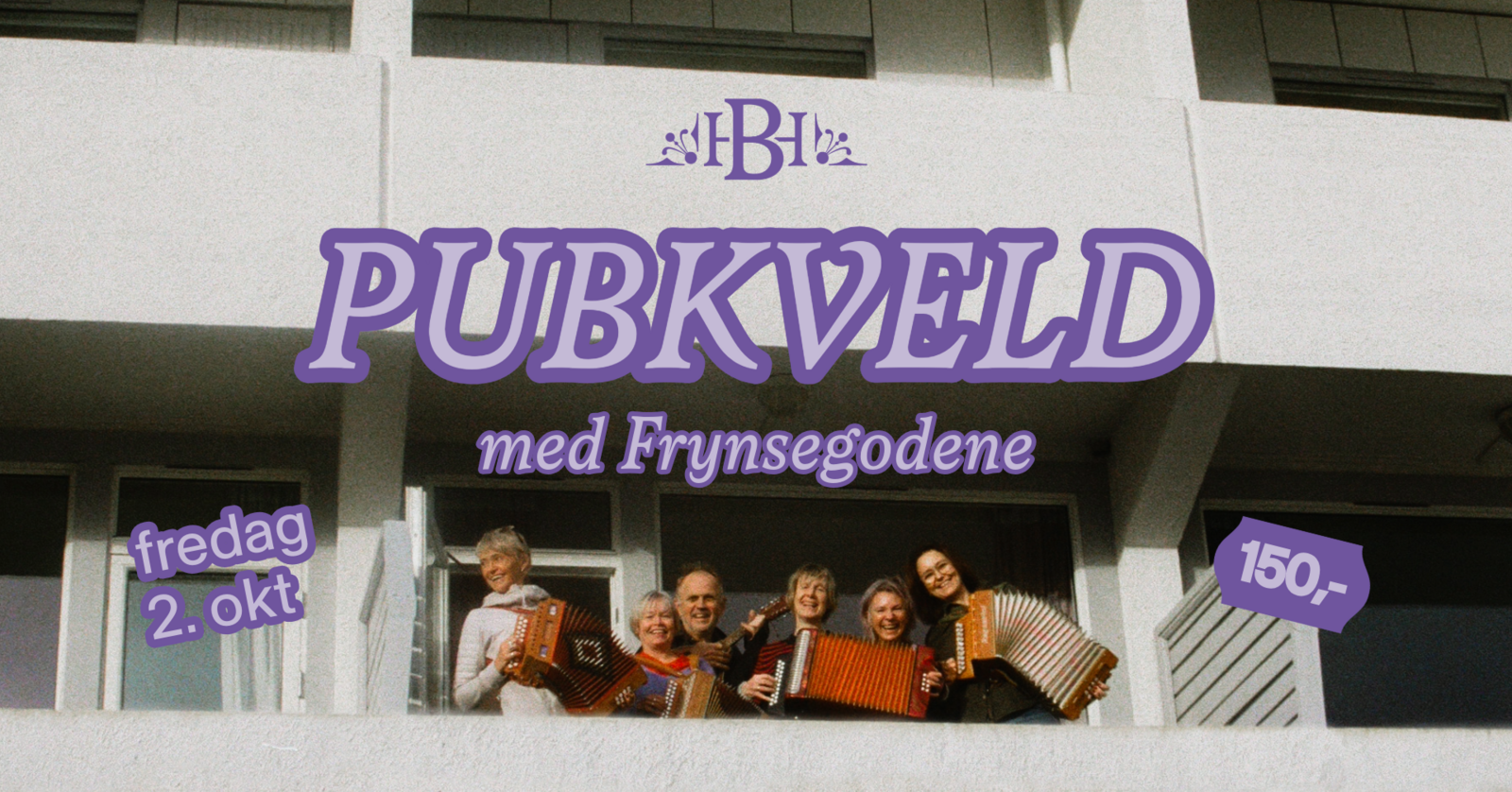 Event image Pubkveld med Frynsegodene