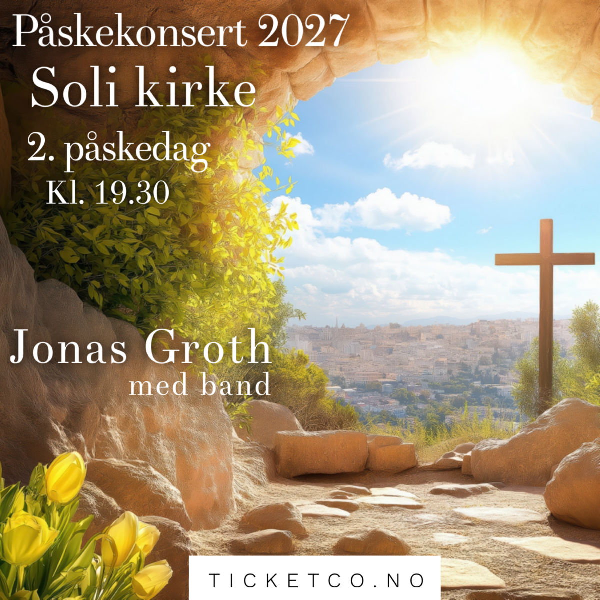 Event image Påskekonsert - Graven er tom!
