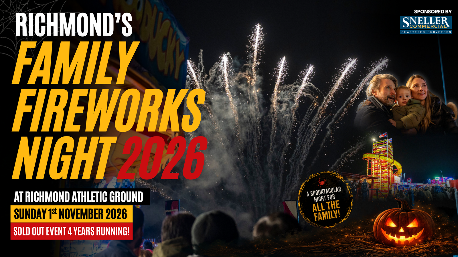 Event image Richmond's Family Fireworks Night 2026