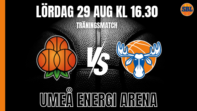 Event image Umeå Basket vs Jämtland Träningsmatch 