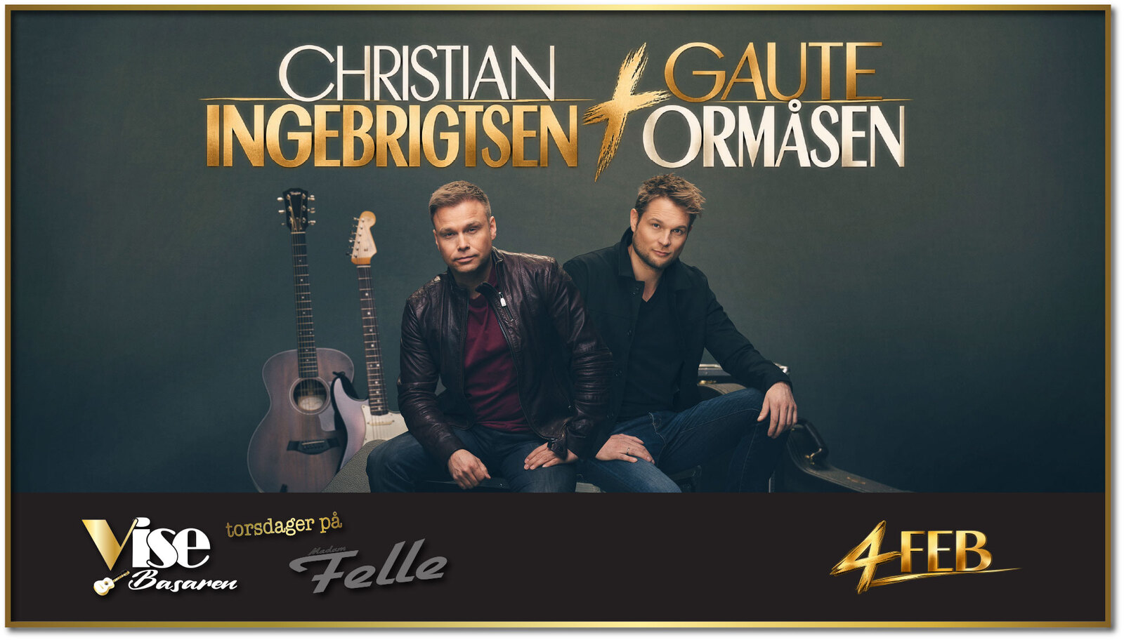 Bilde for arrangement CHRISTIAN INGEBRIGTSEN OG GAUTE ORMÅSEN