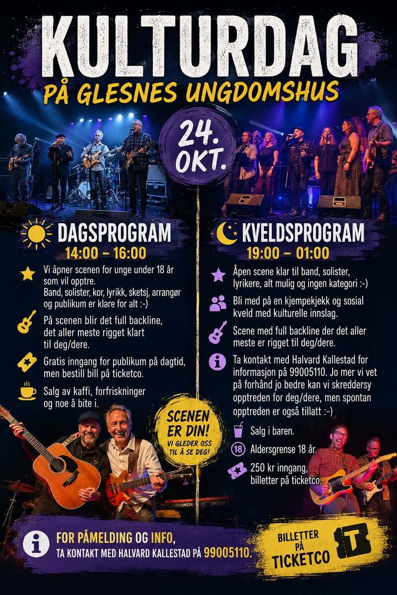 Event image Kulturdag på Glesvær