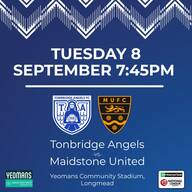 Event image Tonbridge Angels vs Maidstone United (HOME Tickets)