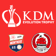 Event image Montrose v Clyde | 25 August 2026 | KDM Evolution Trophy | Clyde TV Live Stream