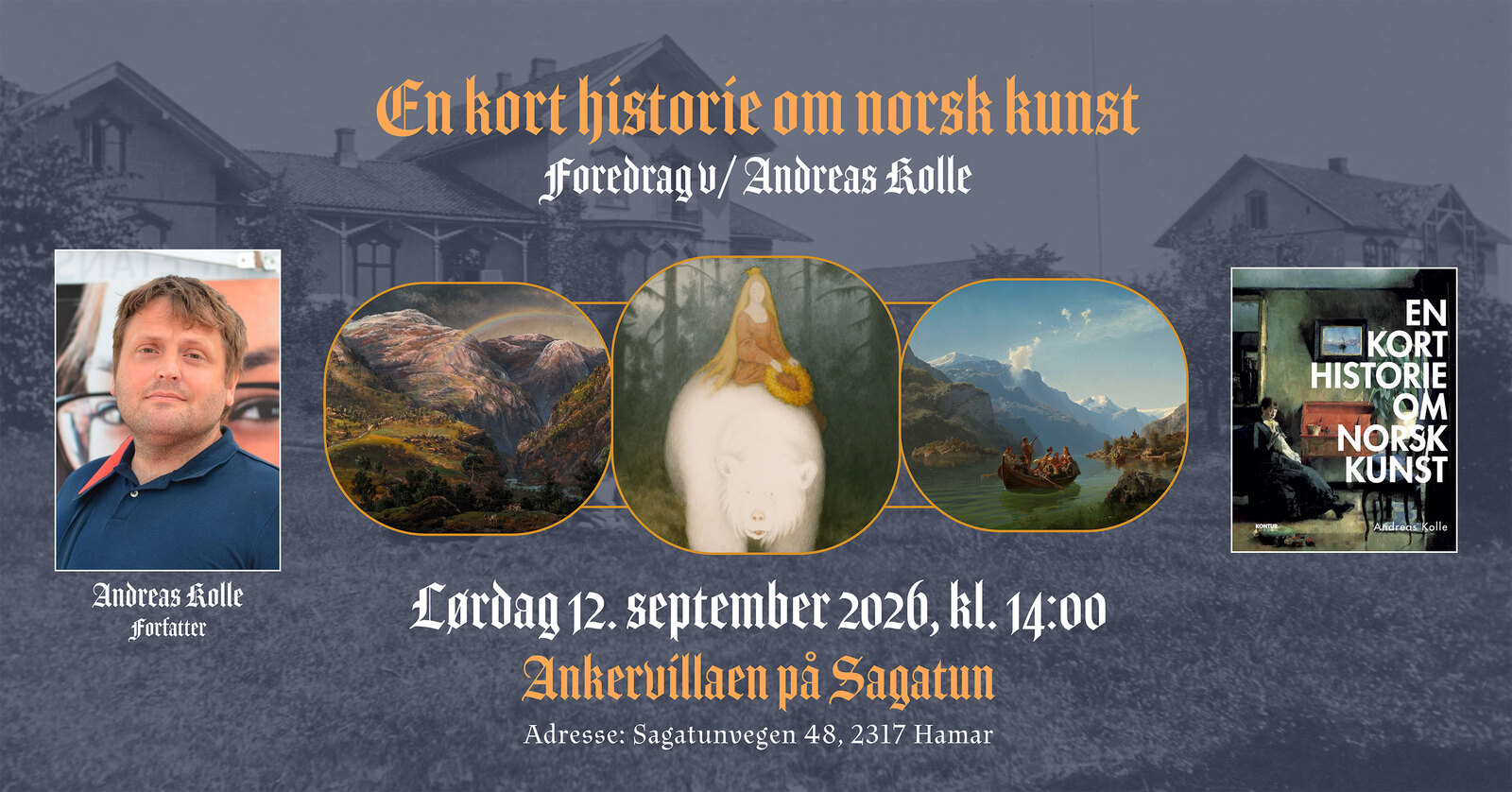 Event image "En kort historie om norsk kunst" v/ Andreas Kolle