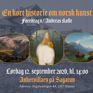 Event image "En kort historie om norsk kunst" v/ Andreas Kolle