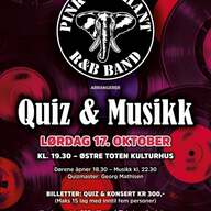 Event image Quiz & Musikk med Pink Elephant 