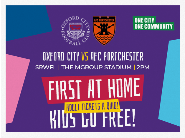 Event image SRWFL | Oxford City vs AFC Portchester