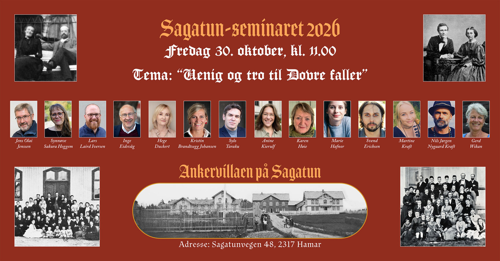 Event image Sagatun-seminaret 2026