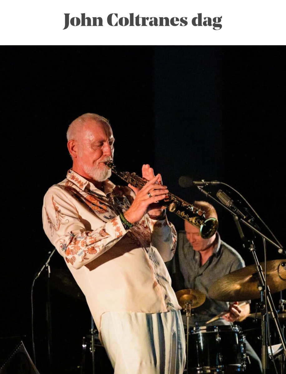 Event image Petter Wettre – Coltrane i 100