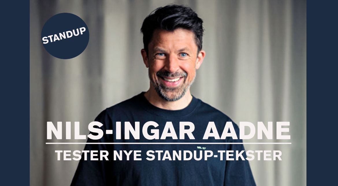 Event image NILS-INGAR AADNE tester nye standup-tekster