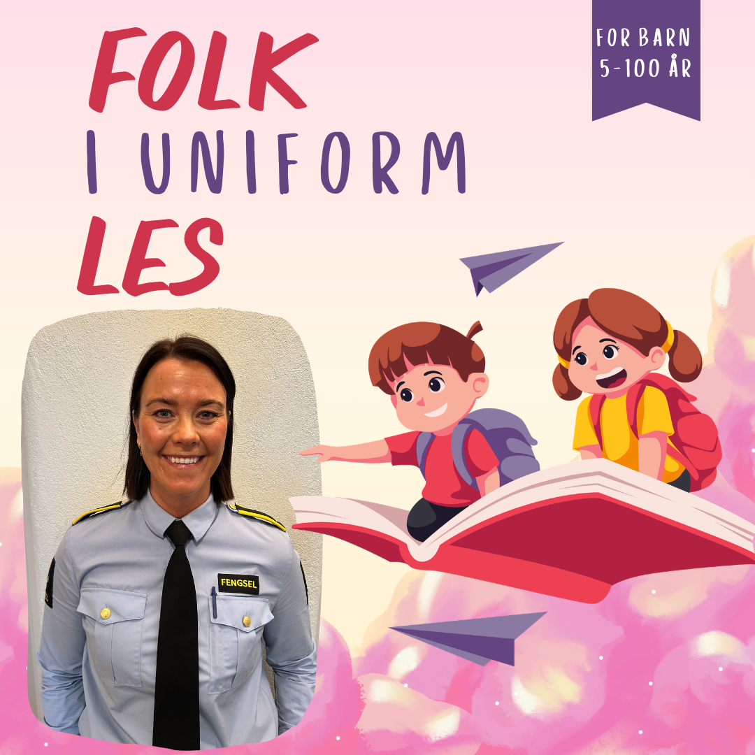 Event image Folk i uniform les: Fengselsbetjent Hege Gustavson Sandstøl