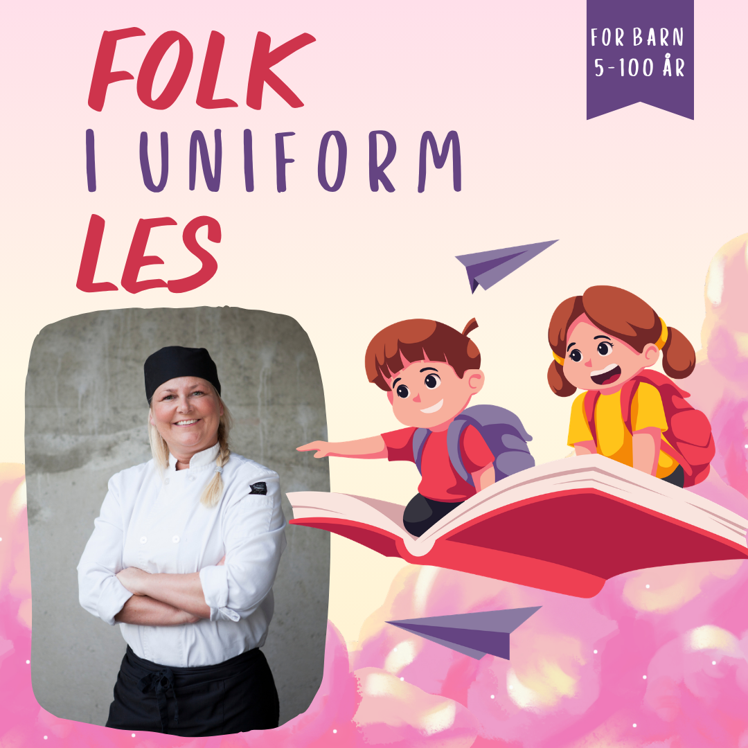 Event image Folk i uniform les: Kokk Jette Bjorland