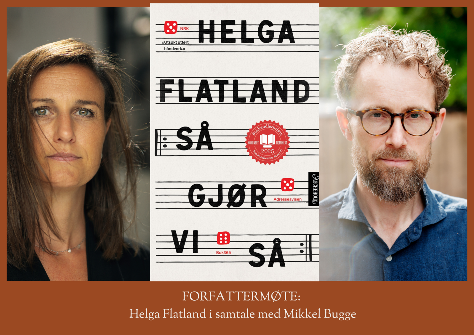 Event image Norges litterære samlivsterapeut