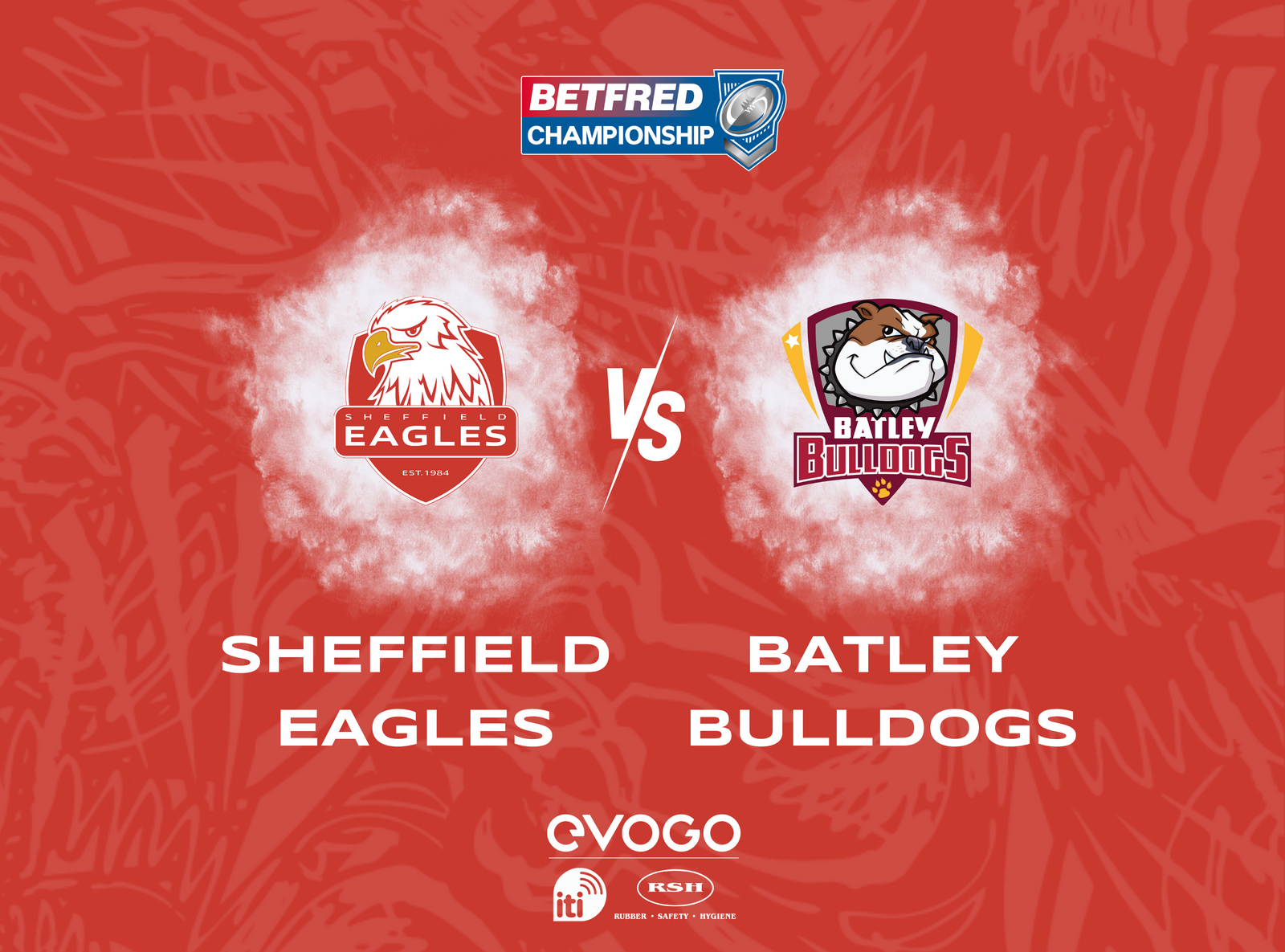 Event image Sheffield Eagles vs Batley Bulldogs - Betfred Championship Playoff Eliminator