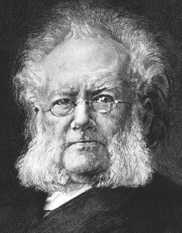 Event image Mann, vær deg selv! Et musikalsk og verbalt søndagsbad i Henrik Ibsen
