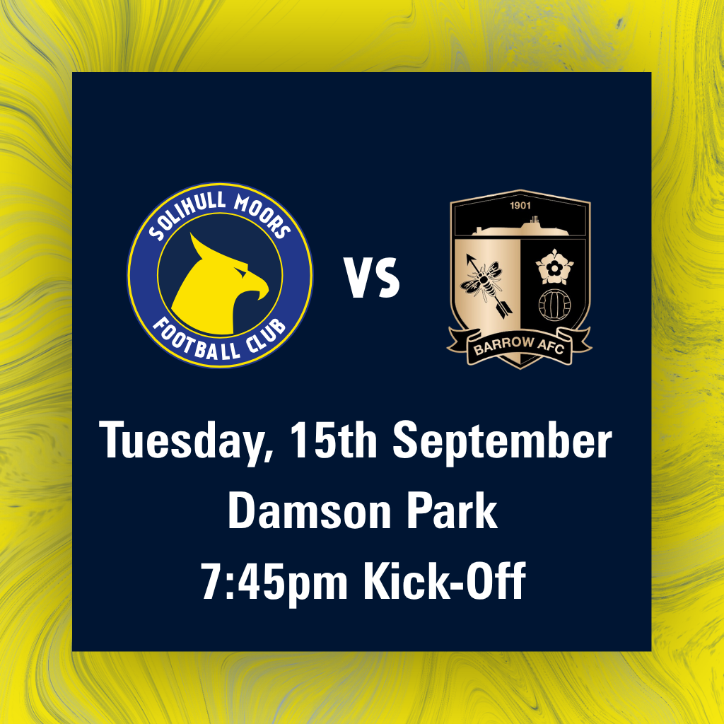 Event image Solihull Moors v Barrow