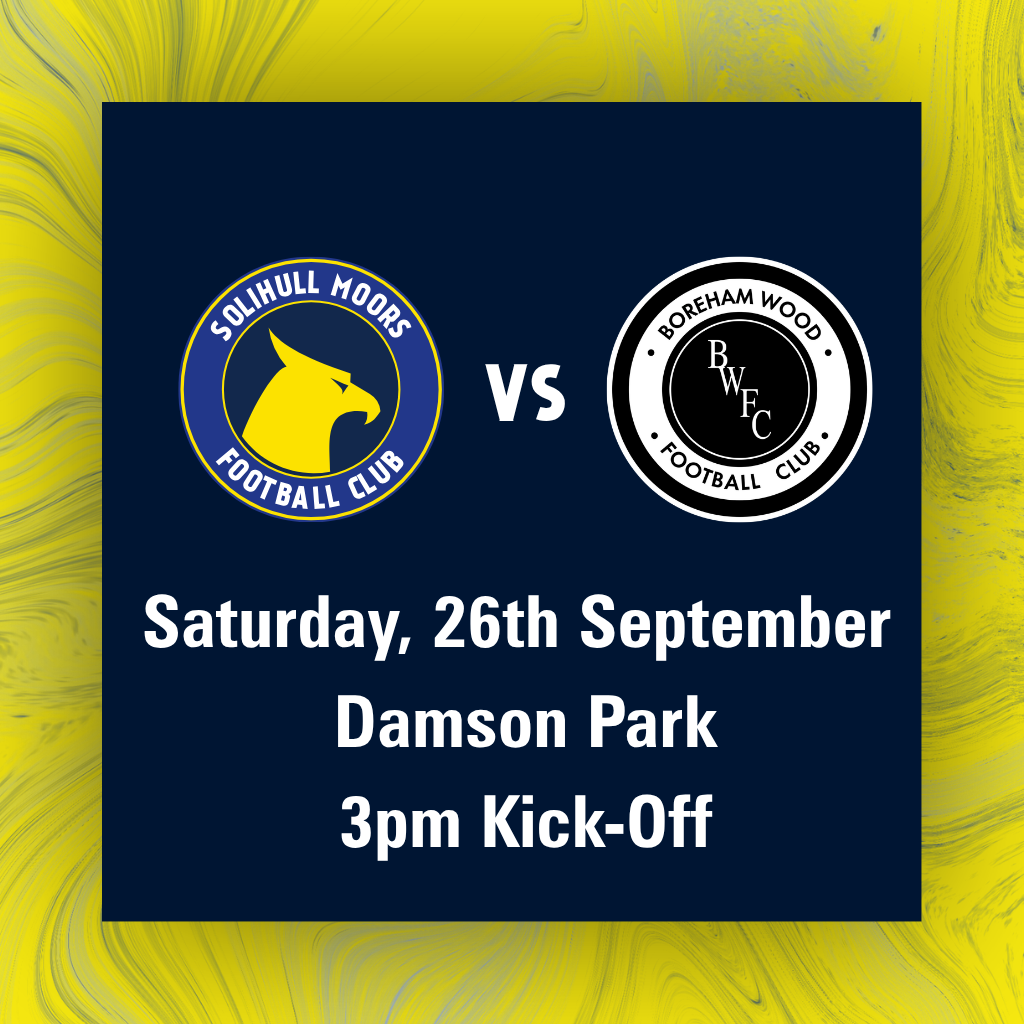 Event image Solihull Moors v Boreham Wood