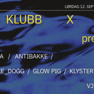 Event image Veldig Klubb pres. Anarhika, Glow Pig, Antibakke, Ice_Dogg og Klysterik