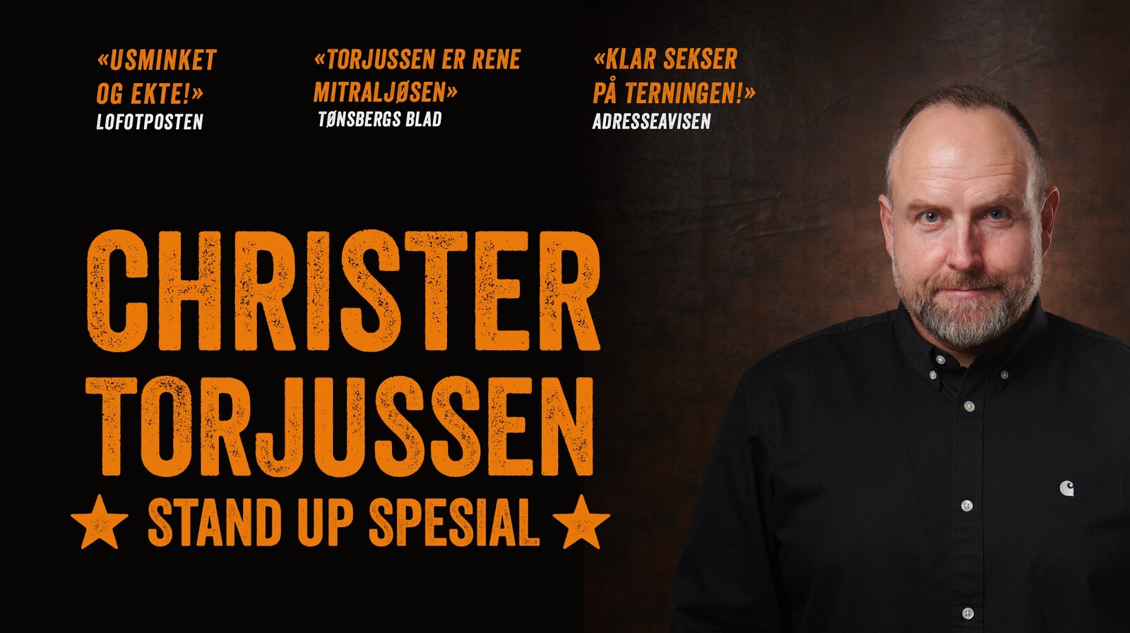 Event image Christer Torjussen // STAND UP SPESIAL