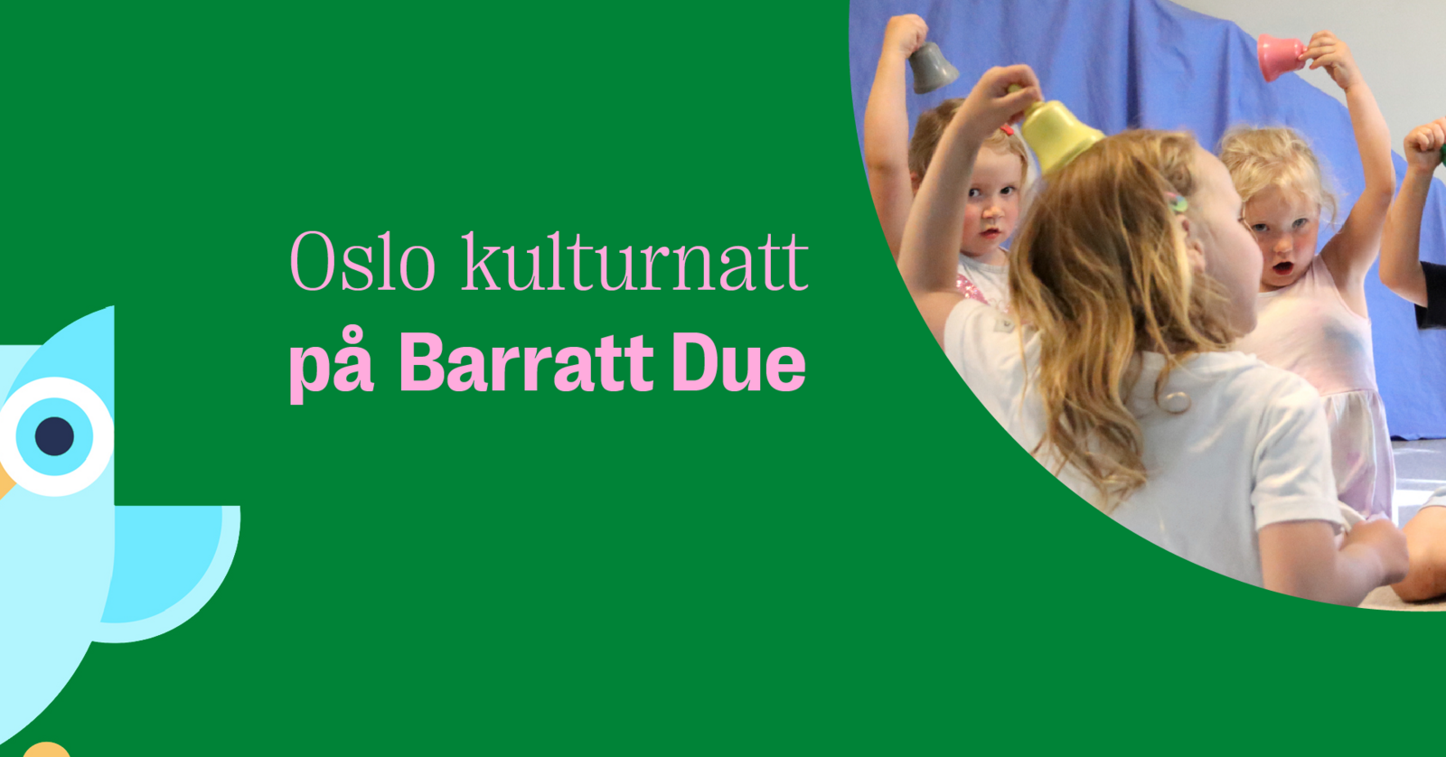 Event image Oslo kulturnatt på Barratt Due - Musikklek 4-5 år
