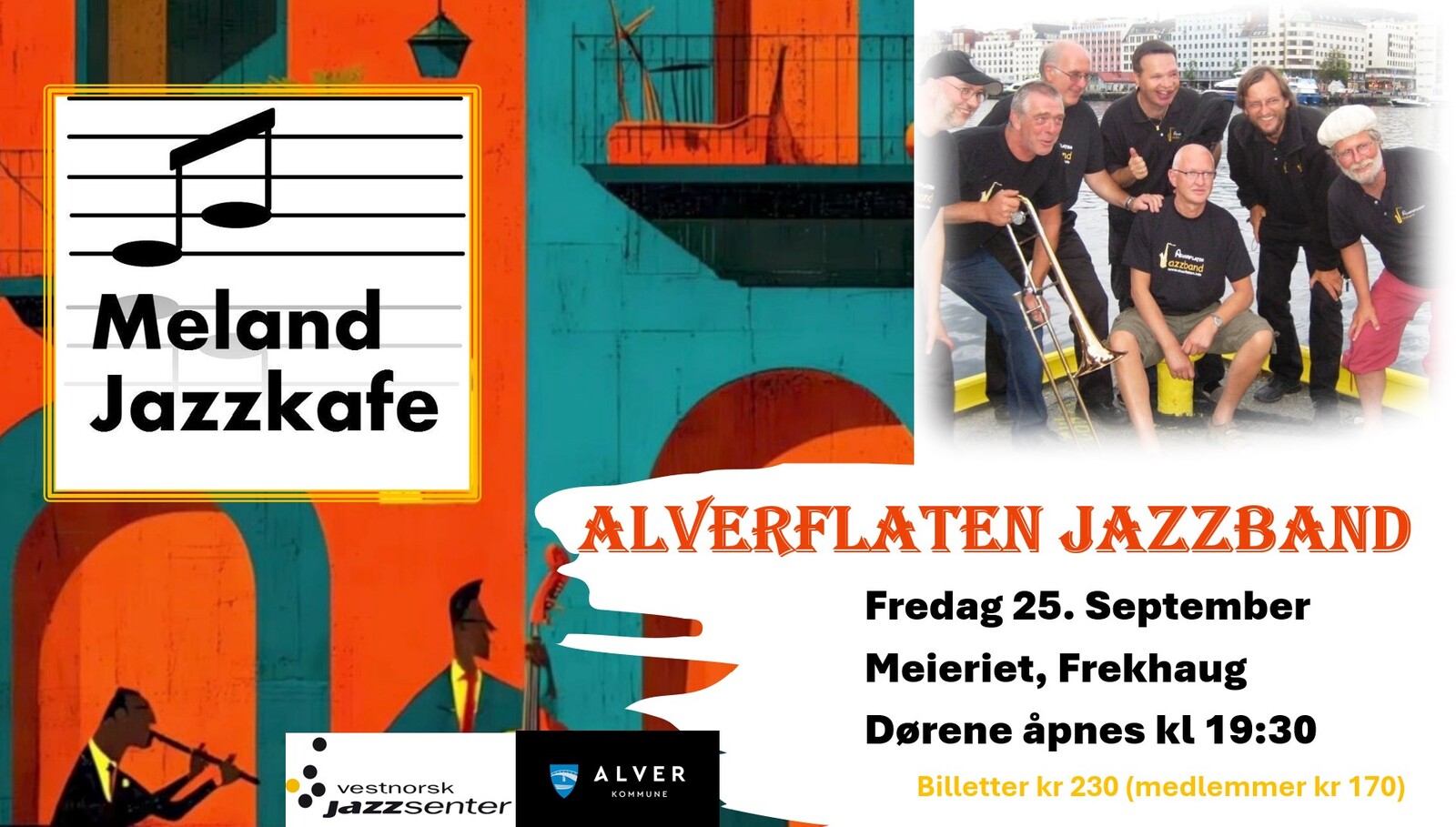 Event image Meland Jazzkafé - Alverflaten Jazzband