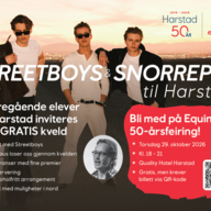 Event image 🎉 Equinor 50 år i nord: Streetboys og Snorrepus kommer til Harstad! 🎤🔥