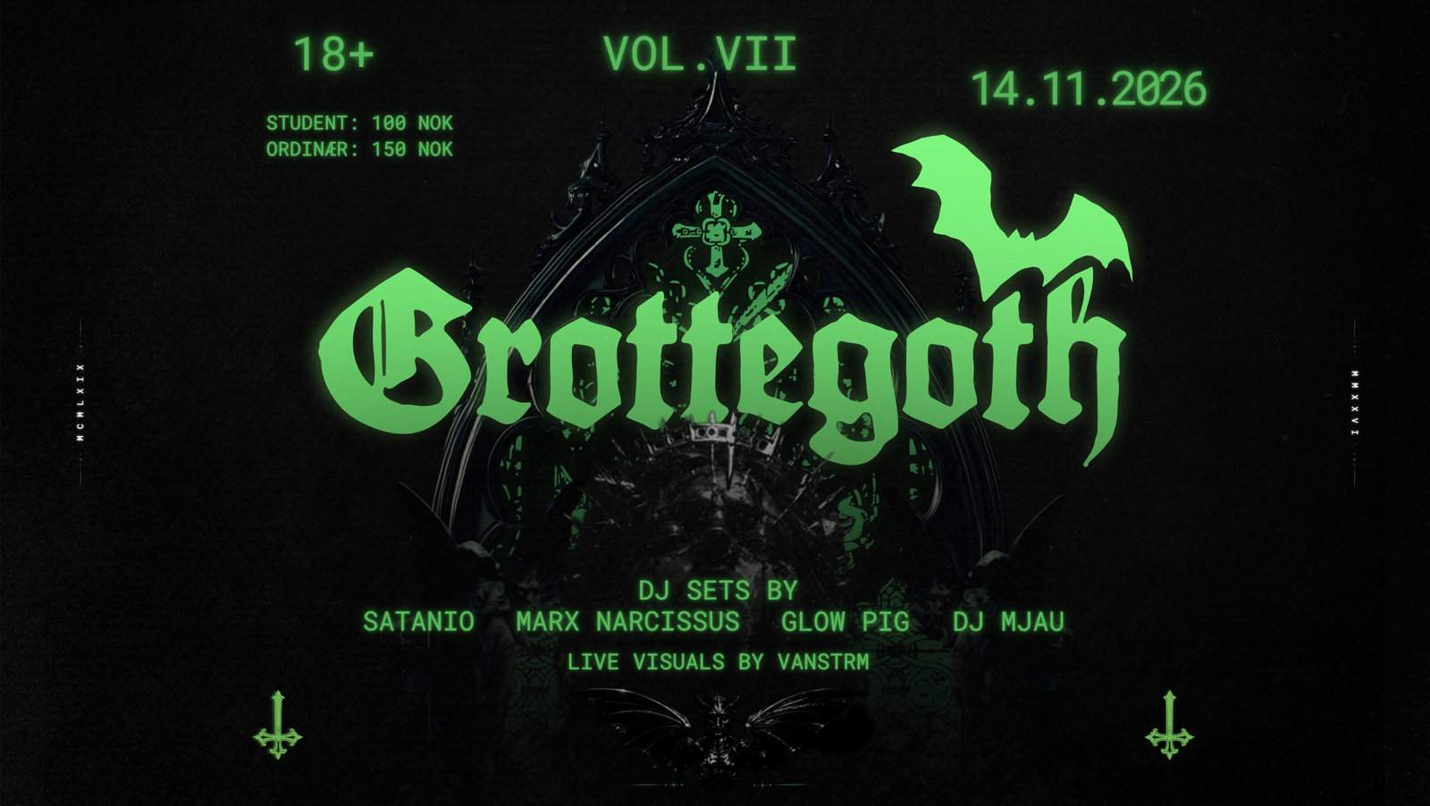 Event image Grottegoth Vol. VII || Hulen