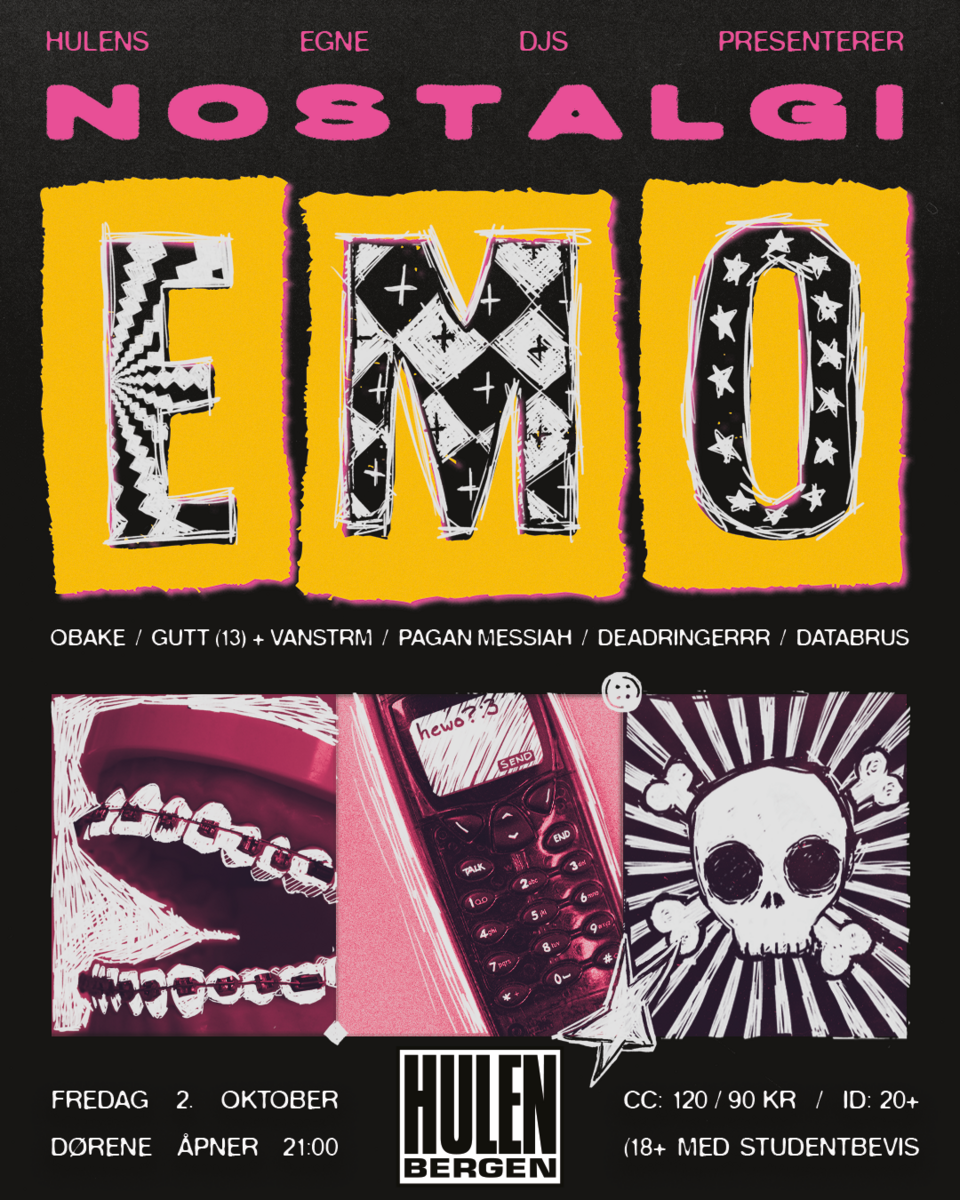 Event image Nostalgi : Emo || Hulen