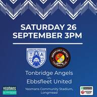 Event image Tonbridge Angels vs Ebbsfleet United