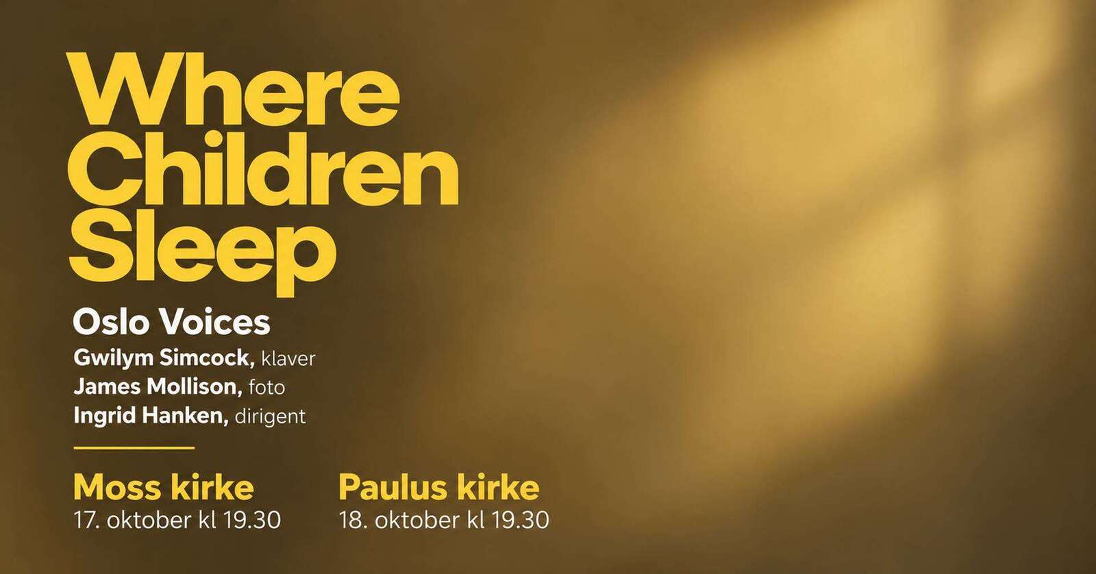 Where Children Sleep