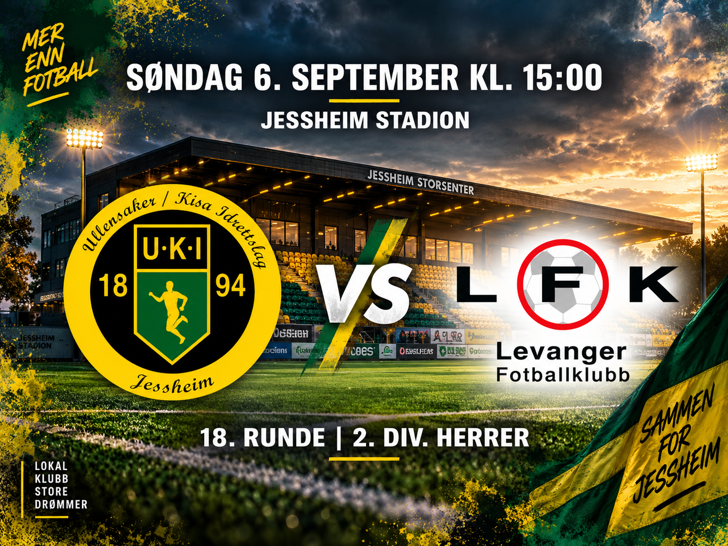 Event image 18. Runde i 2.Div.: Ull/Kisa - Levanger