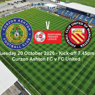 Event image NPL Curzon Ashton FC v FC United