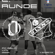 Event image FC Oslo – Lyn | NM 2. runde 2027