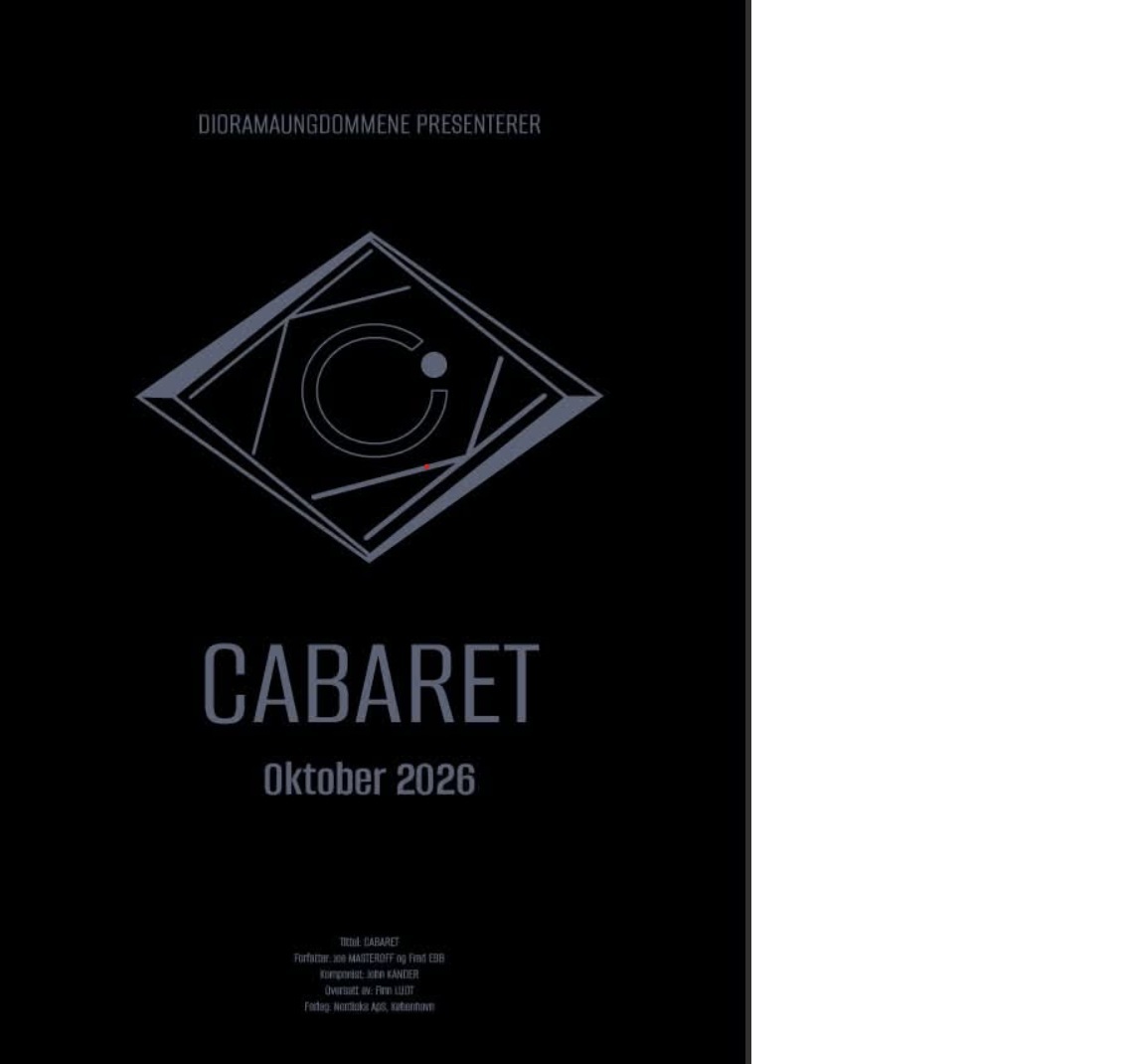 Event image CABARET - Diorama 
