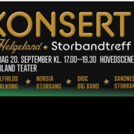 Event image Storbandkonsert med 4 storband fra Helgeland