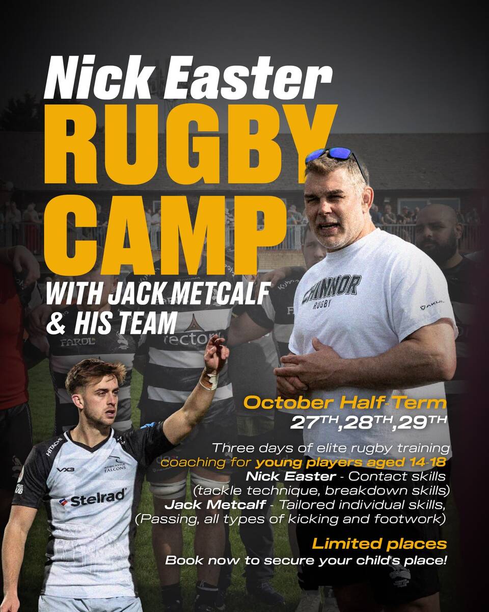 Event image Nick Easter Rugby Camp - October Half Term 