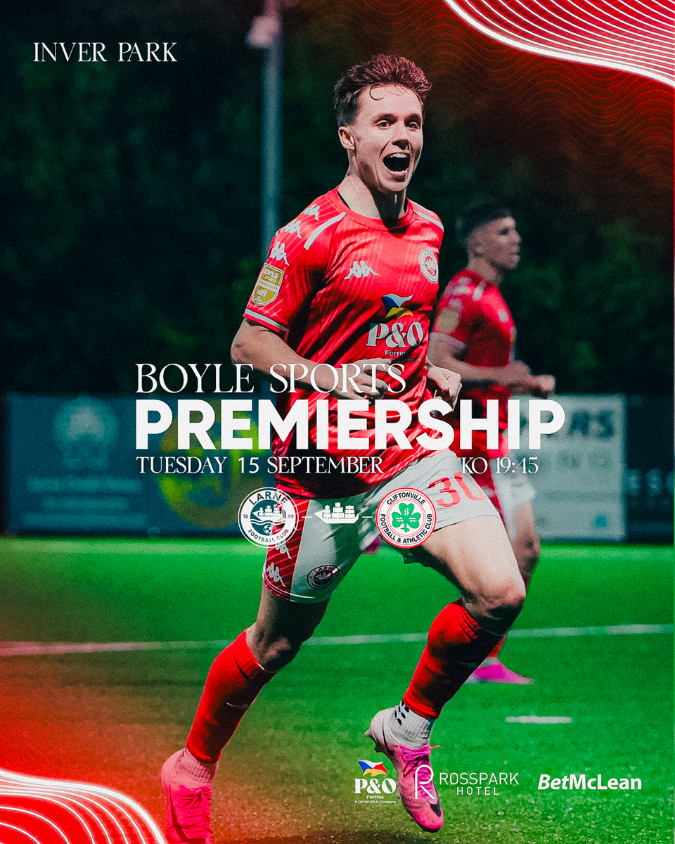 Event image Larne vs Cliftonville (Home Support)