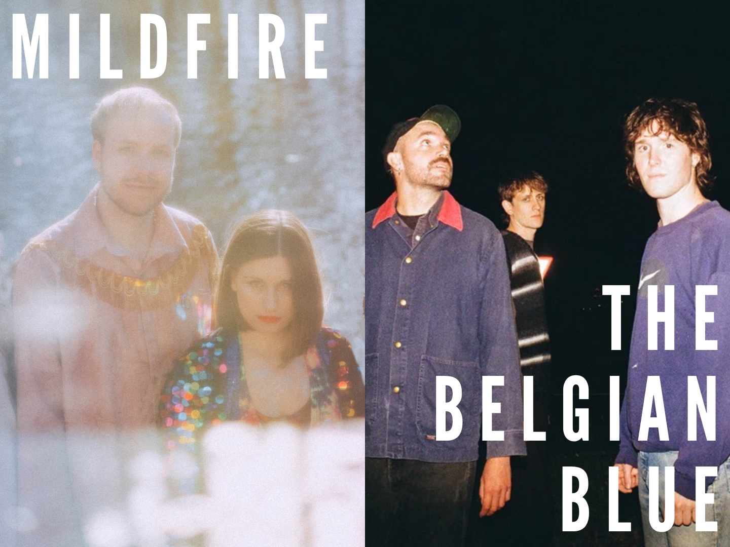 Event image Mildfire & Friends: Mildfire duo + The Belgian Blue (IRL/US) // Juret