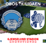 Event image KONGSVINGER - HØDD | OBOS-LIGAEN 2026