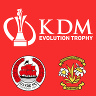Event image Clyde v Clachnacuddin | KDM Evolution Trophy | Tuesday 13 October | Hamilton Community Stadium | 7.45pm