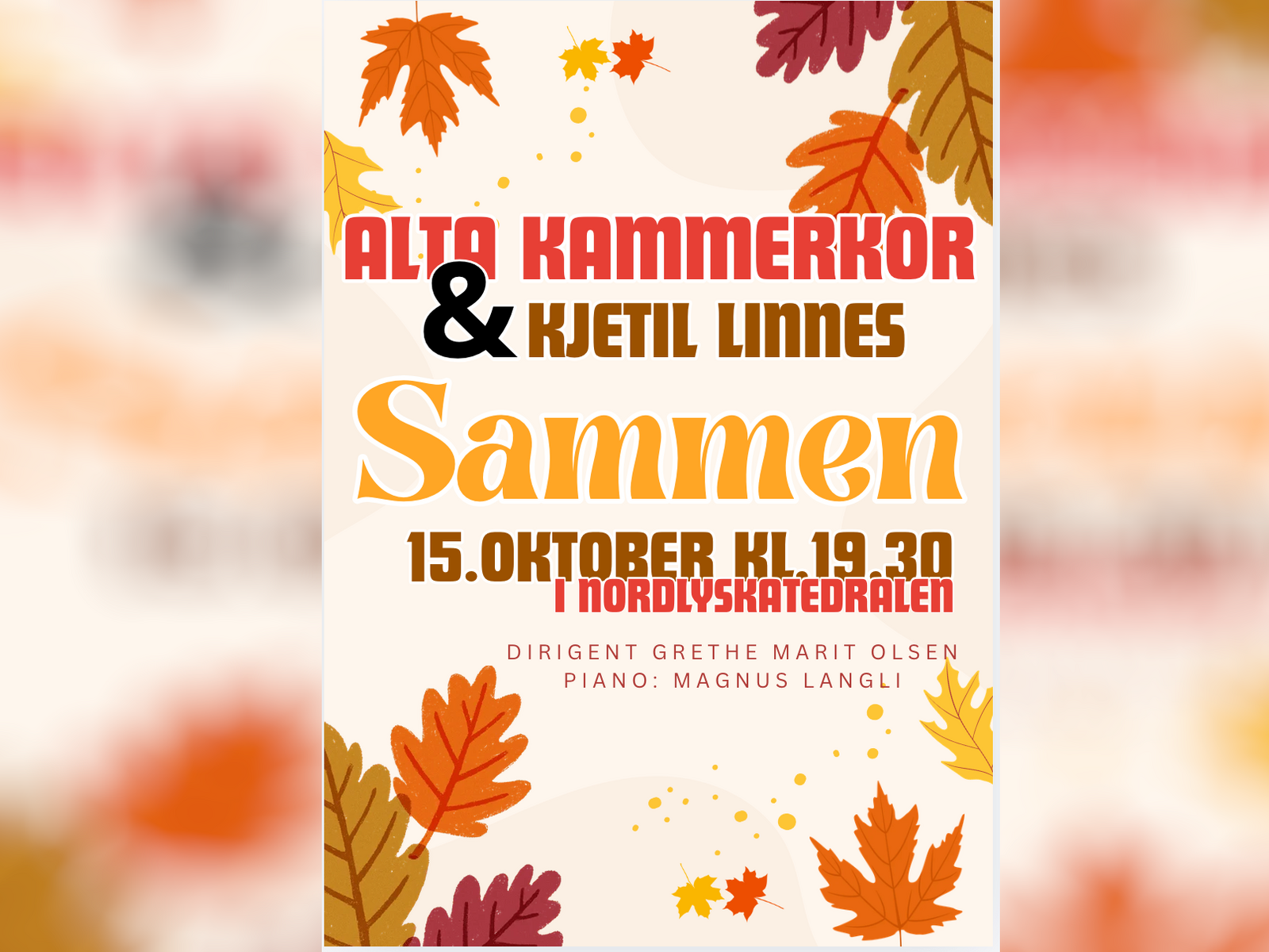 Alta Kammerkor & Kjetil Linnes | «Sammen»