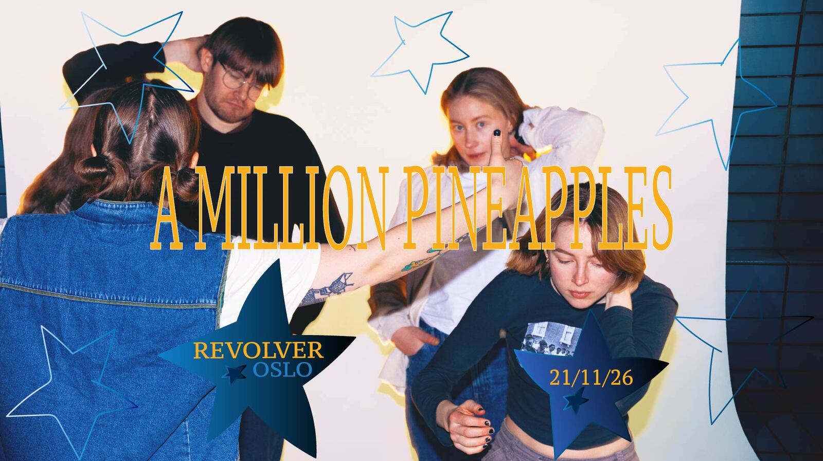 Event image A Million Pineapples // 10 års jubileum //  Revolver