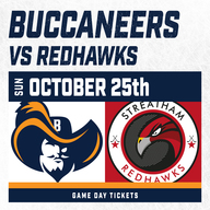 Event image Romford Buccaneers vs Streatham Redhawks